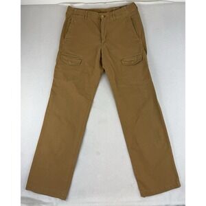 Mason's Cargo Pants Mens 52 34x34 Brown  Newtrack 3Y Workwear Utility Italian